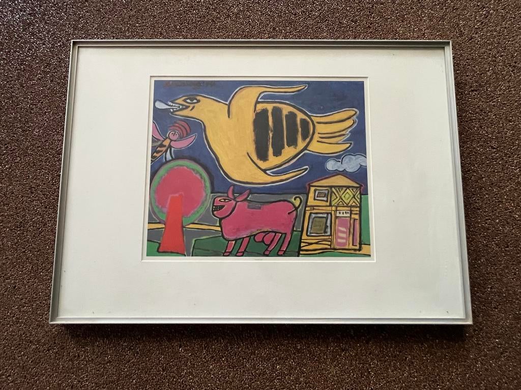 Ingelijste prent van Corneille, Antiek en Kunst, Ophalen of Verzenden