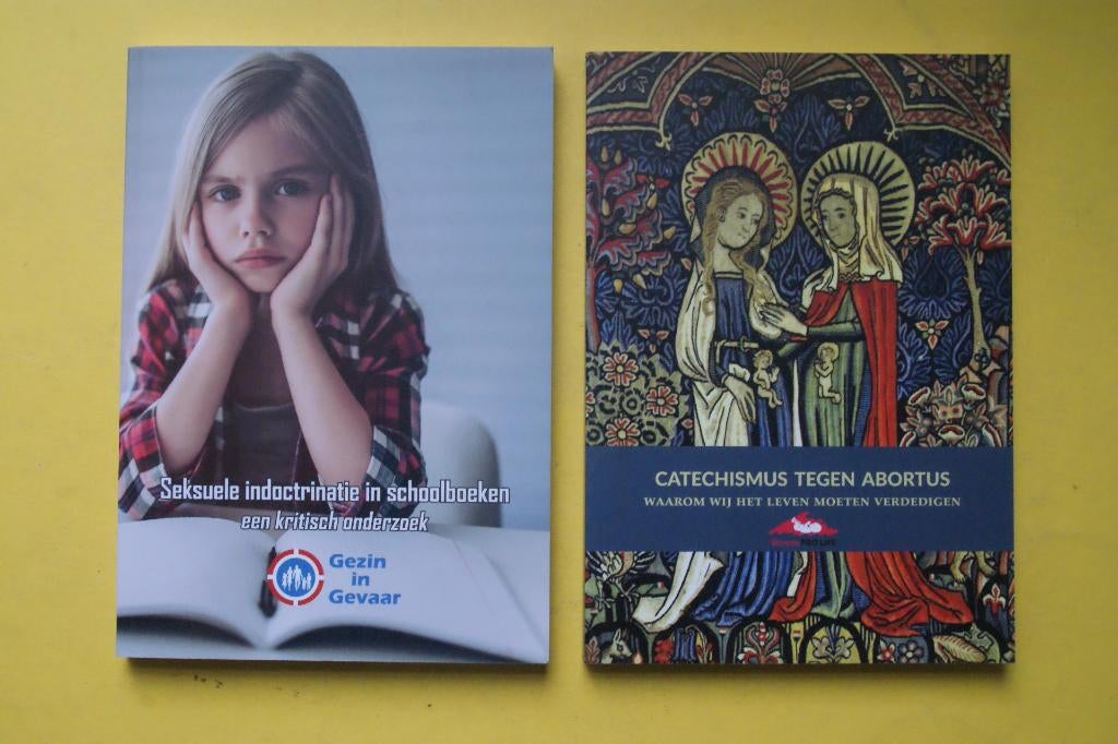 2XCivitas Christiana: TEGEN ABORTUS + SEKSUELE INDOCTRINATIE, Boeken, Ophalen of Verzenden, Nieuw