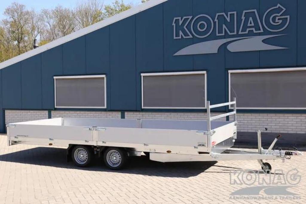 Easyline tandemas plateauwagen 505x200 cm 2850 kg €, Nieuw