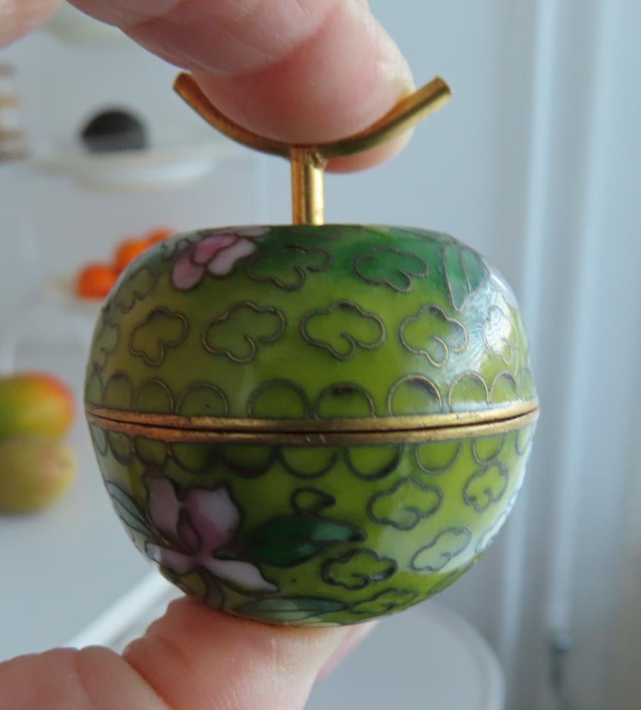 Cloisonne doosje, Ophalen of Verzenden