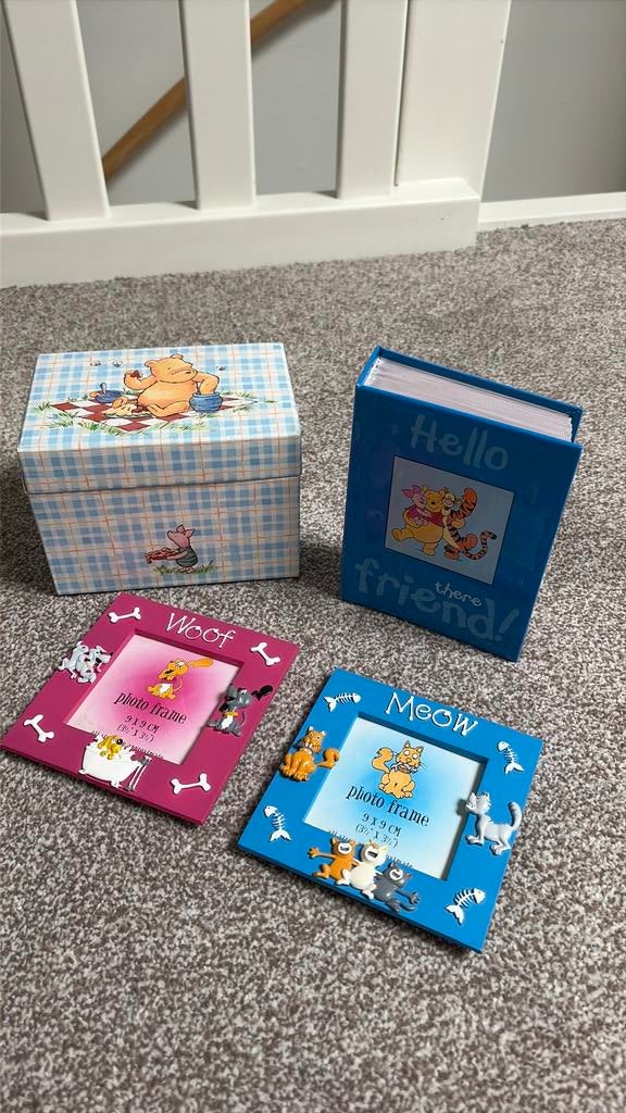Fotolijstjes, fotobox, fotoboek, Ophalen, Zo goed als nieuw