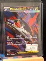 Mega Latias EX Pokémon Kaart 163/132, Ophalen of Verzenden, Zo goed als nieuw, Losse kaart