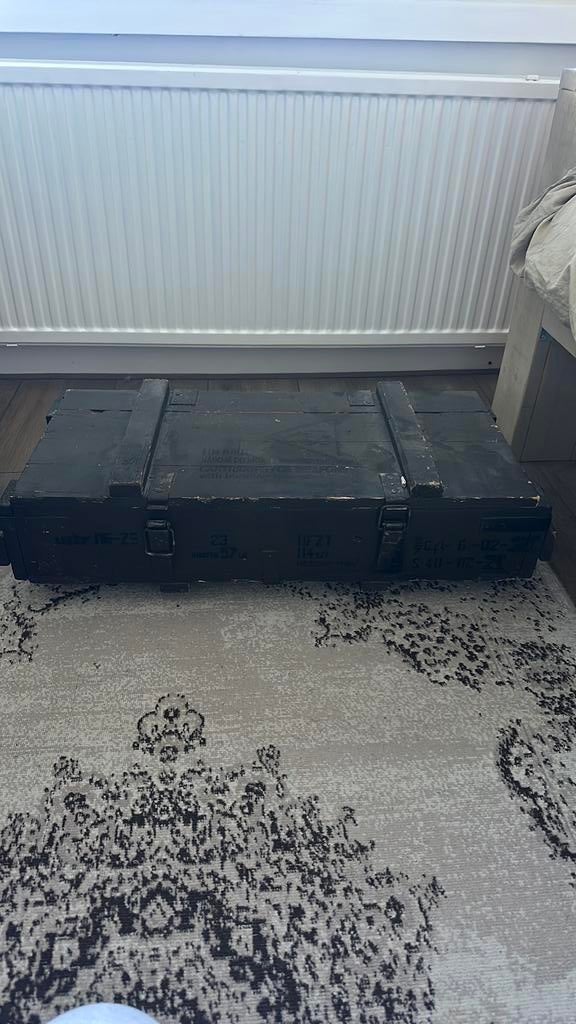 Coole legerkist, Ophalen of Verzenden, Landmacht, Nederland, Kist of Geocache