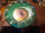 Prachtige Art Nouveau Loetz schaal met iriserend glas, Ophalen of Verzenden
