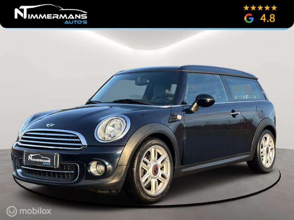 Mini Clubman 1.6 Cooper Chili |LEDER|STOELVERWARMING|17"Inch, Auto's, Voorwielaandrijving, Euro 5, 4 cilinders, 122 pk