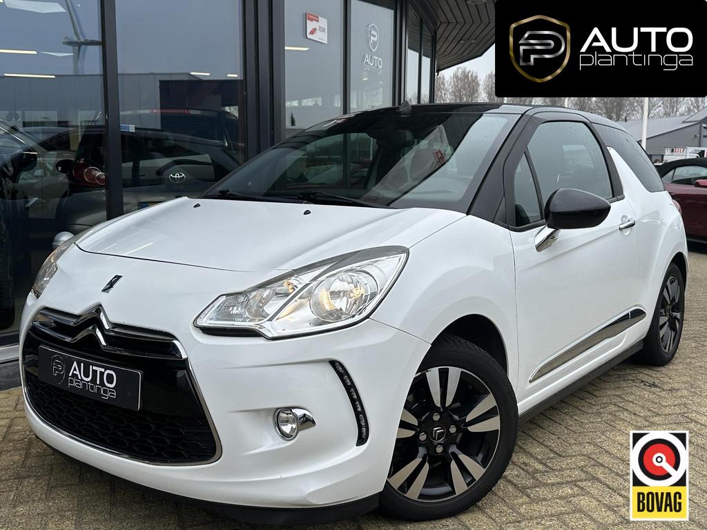 Citroen DS3 Cabrio 1.2 VTi Chic 82PK | NL AUTO | Nette Staat, Euro 5, Stof, 1199 cc, Cabriolet