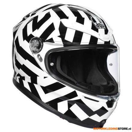 AGV K6 Secret Integraalhelm, Zwart-Wit, Ophalen of Verzenden, Nieuw met kaartje