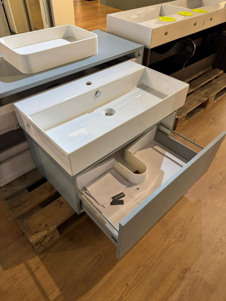 Modern Badkamermeubel 89x45 – Luxe uitstraling!, Huis en Inrichting, Ophalen, 50 tot 100 cm, Minder dan 100 cm, Wasbak of Wastafel