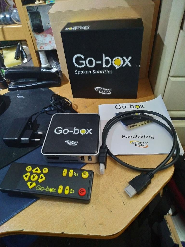 Go-box Gesproken ondertiteling, Ophalen of Verzenden, Nieuw