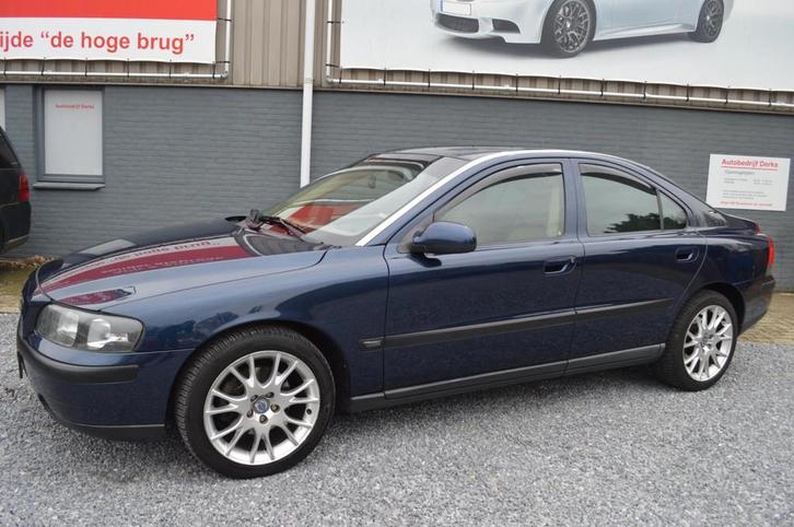 Volvo S60 2.4 Edition AUT Airco Leer APK 2002, Auto's, Volvo, Bedrijf, Te koop, S60, ABS, Airbags, Airconditioning, Boordcomputer
