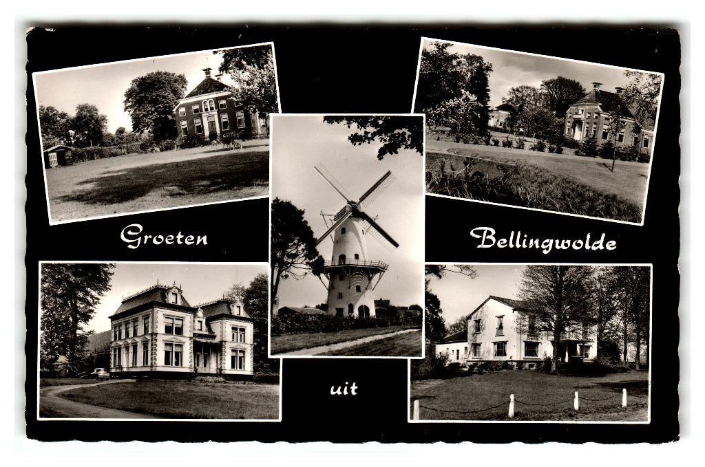 Bellingwolde, Groeten uit Bellingwolde, Verzenden, 1960 tot 1980, Gelopen, Groningen