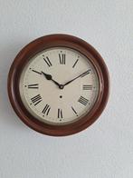 Antieke Engelse Schoolklok uit 1900 - Loopt Prima, Ophalen of Verzenden