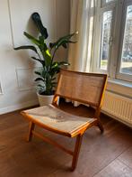 Rotan fauteuil, Ophalen, Gebruikt, Bruin, Eén