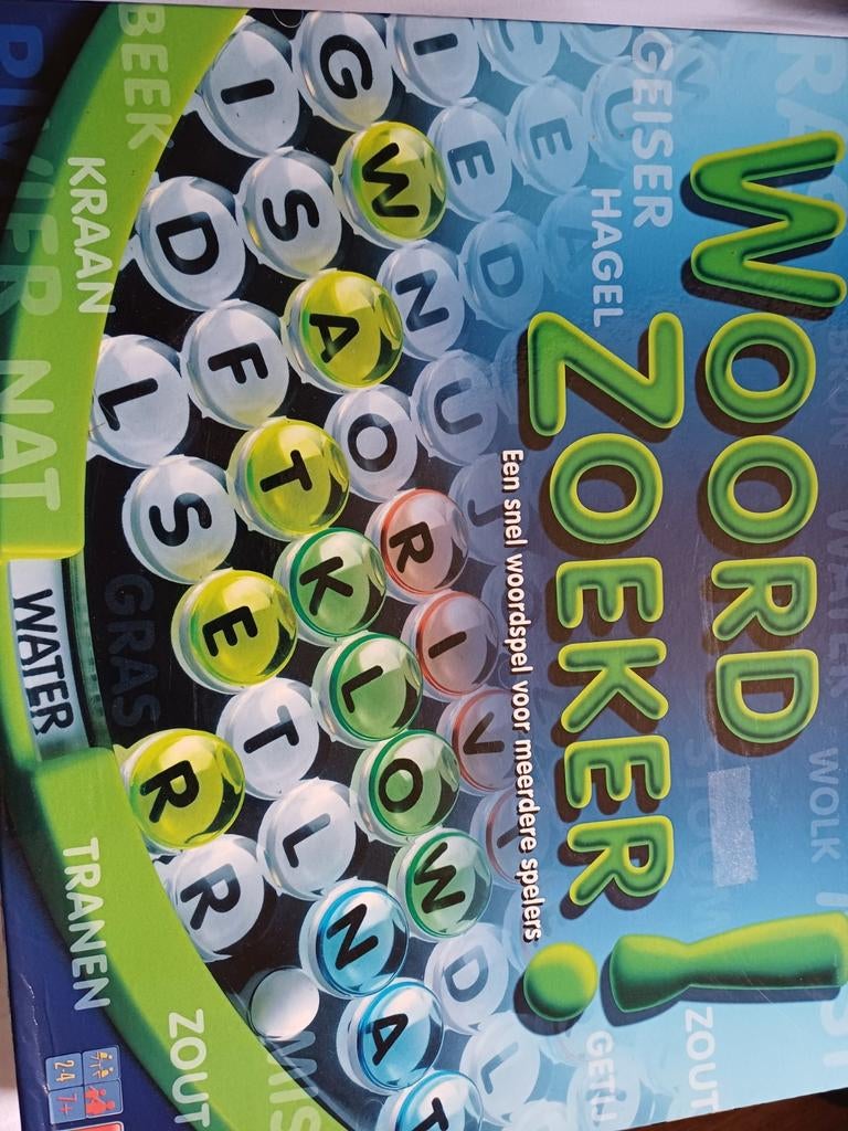 Woordzoeker Draaispel met Verwisselbare Plaat, Ophalen of Verzenden, Zo goed als nieuw, Overige typen