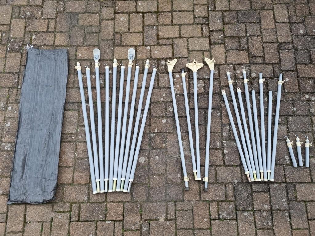 Isabella Glasfiber 3 meter diep G16 voortentframe Carbon, Ophalen of Verzenden