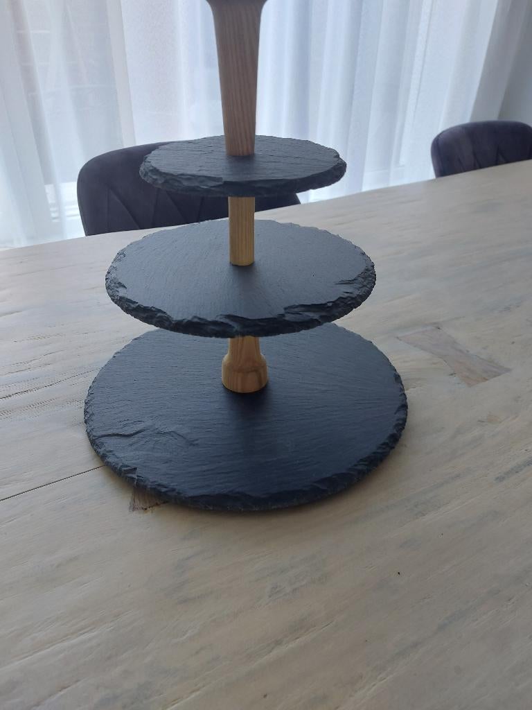 Boska party tower  etagere, Ophalen of Verzenden, Zo goed als nieuw, Keramisch, Fondueset