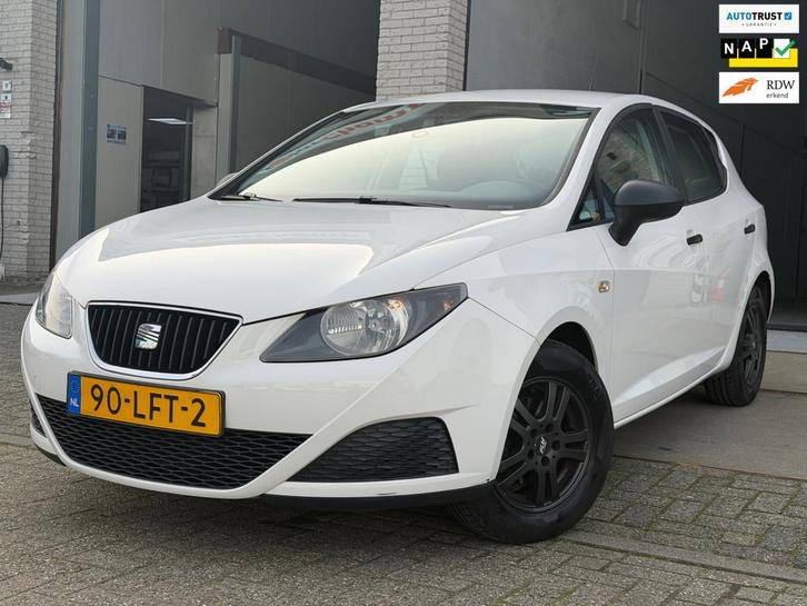 Seat Ibiza 1.2 Club/5drs/nap/dealeronderhouden/1jaar apk/ ai, Auto's, Seat, Bedrijf, Te koop, Ibiza, ABS, Airbags, Airconditioning