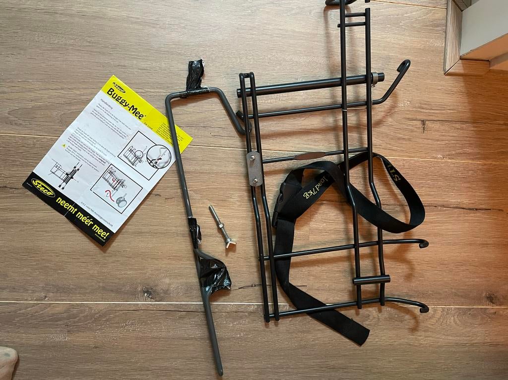 Steco Buggy-Mee buggydrager voor fiets, Ophalen of Verzenden, Gebruikt