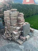 Partij gebruikte stenen voor tuin of terras, Tuin en Terras, Tegels en Klinkers, Gebruikt, Overige typen, Ophalen of Verzenden