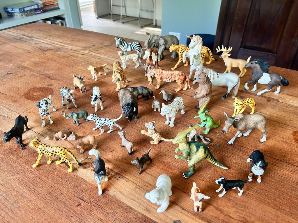 41 Schleich Dieren - Diverse Collectie, Kinderen en Baby's, Speelgoed | Overig, Ophalen, Gebruikt, Jongen of Meisje