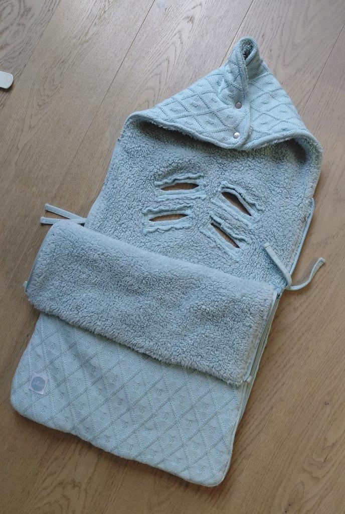 Voetenzak Jollein autostoel/babyschaal, Kinderen en Baby's, Ophalen of Verzenden, Zo goed als nieuw, 70 tot 85 cm, Overige typen