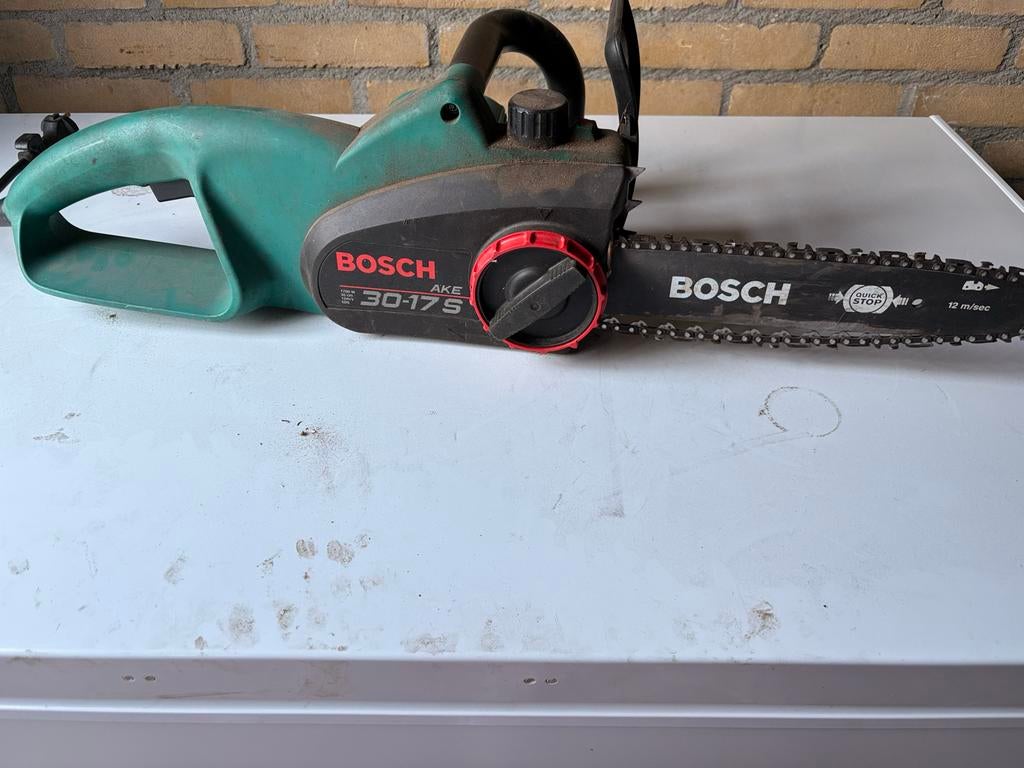 Bosch Kettingzaag AKE 30-17 S, Ophalen of Verzenden, Gebruikt, Kettingzaag