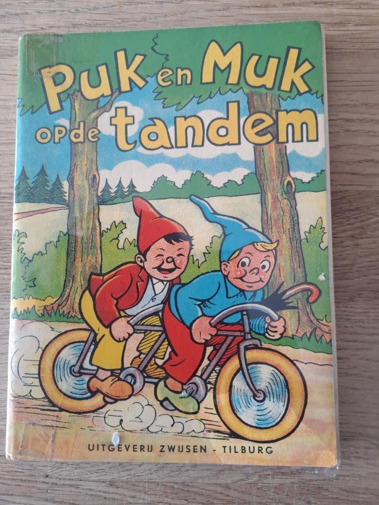 PUK EN MUK OP DE TANDEM. SOFT COVER., Boeken, Kinderboeken | Jeugd | onder 10 jaar, Ophalen of Verzenden, Zo goed als nieuw, Frans Fransen.