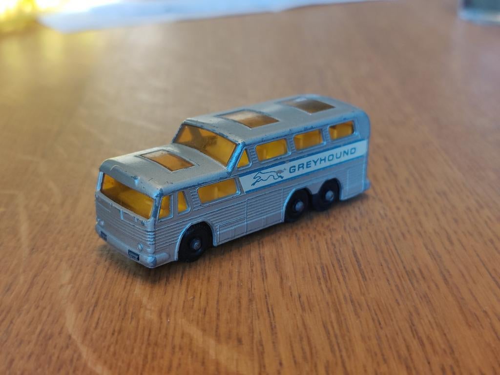 Matchbox Coach Greyhound Bus, Ophalen of Verzenden, Zo goed als nieuw, Bus of Vrachtwagen