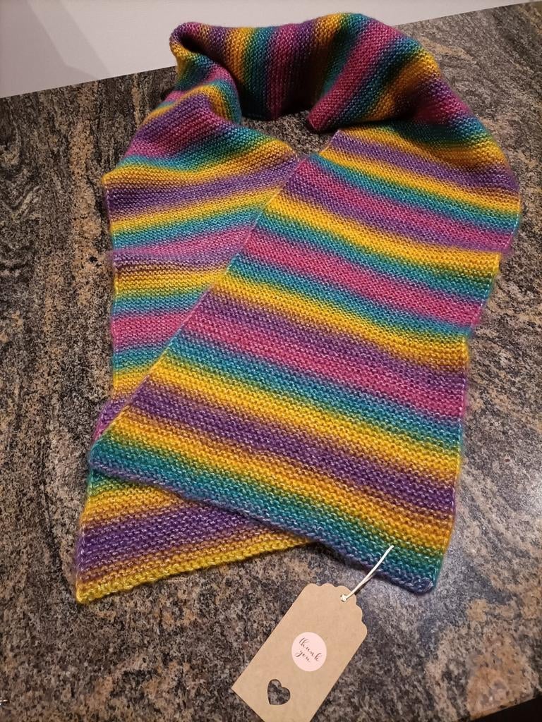 Mooie unieke sjaal nieuw, Ophalen of Verzenden, Zo goed als nieuw, Maat 46/48 (XL) of groter, Sjaal
