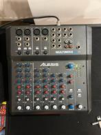 Alesis MultiMix 8 USB FX mixer, Ophalen of Verzenden, Gebruikt, 5 tot 10 kanalen, Microfooningang