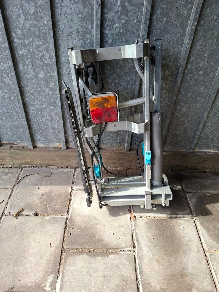 Fietsendrager, Ophalen, Gebruikt