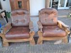 2 vintage retro fauteuils, Huis en Inrichting, Fauteuils, Ophalen, Gebruikt, 75 tot 100 cm, 50 tot 75 cm