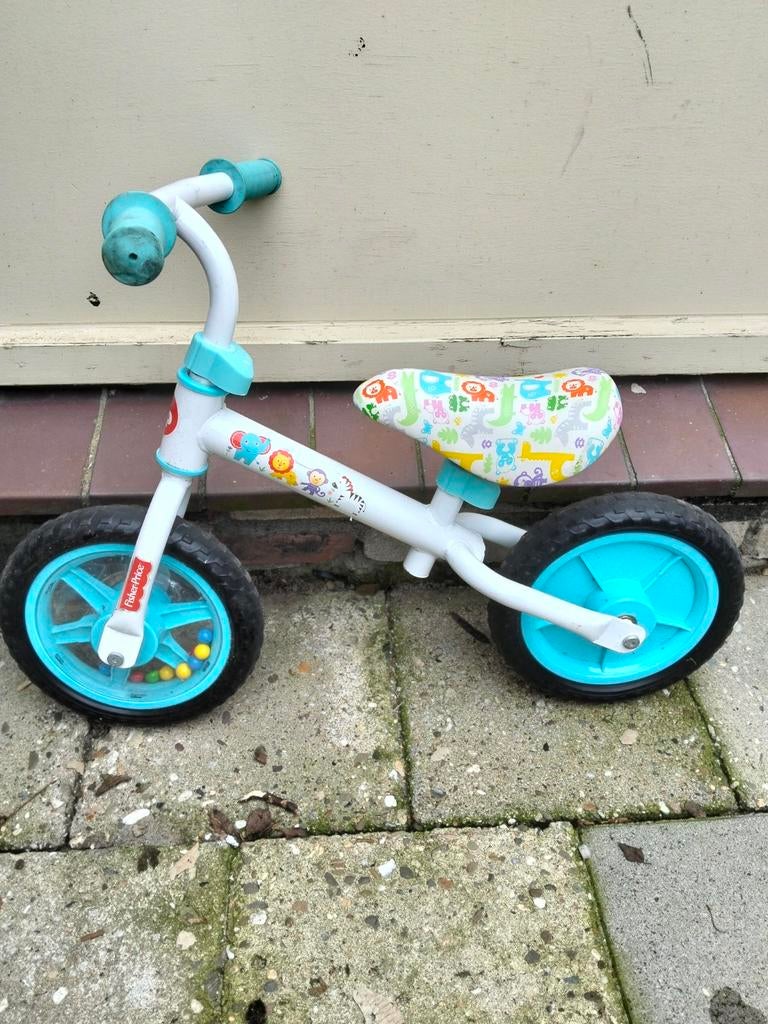 Loopfiets Fisher-Price in goede staat, Kinderen en Baby's, Speelgoed | Buiten | Voertuigen en Loopfietsen, Ophalen