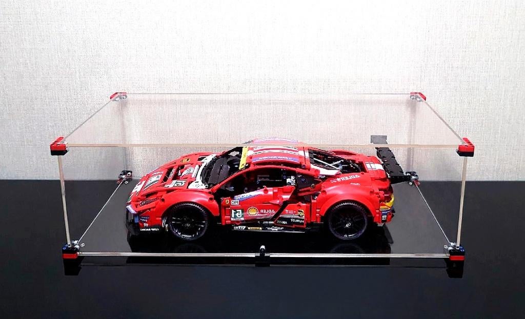 Showcase voor 42125 Ferrari 488 GTE Nieuw, Ophalen of Verzenden, Nieuw, Jongen of Meisje