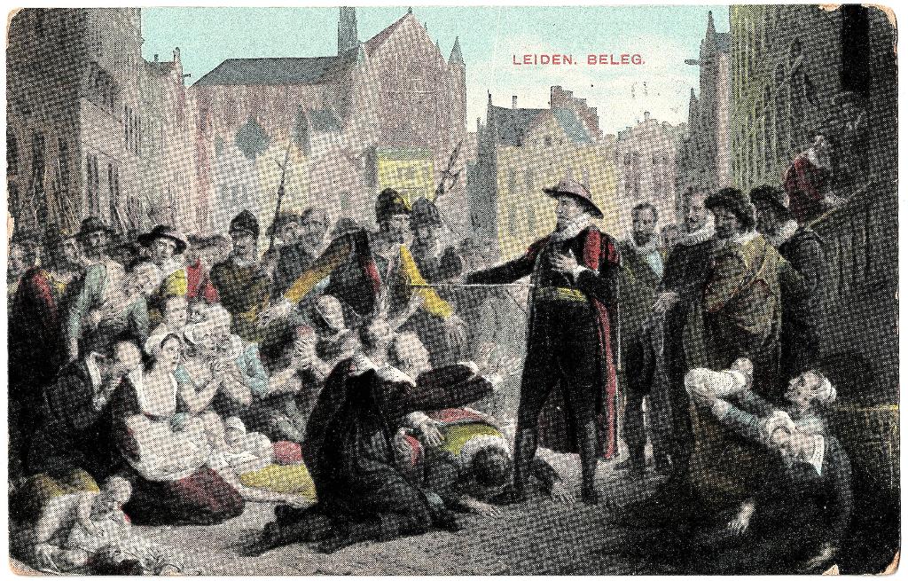 Leiden, Leiden Beleg, verstuurd 1908, richtprijs 5,50, Verzenden, Voor 1920, Gelopen, Zuid-Holland