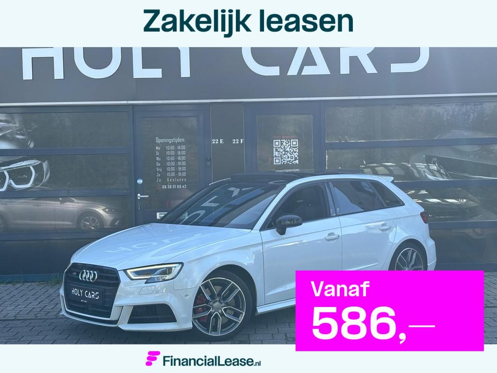 Audi A3 Sportback S3 quattro | PANO| VIRTUAL | CAMERA | B&O, Automaat, 15 km/l, Euro 6, 4 cilinders