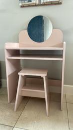 Petite Amélie roze Kinderkaptafels /  make-up tafel, Kinderen en Baby's, Speelgoed | Houten speelgoed, Ophalen of Verzenden, Gebruikt