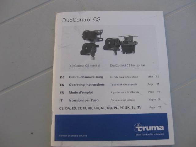 truma gas  crash sensor, Ophalen of Verzenden, Gebruikt