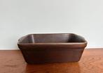 Ovenschaal Keramiek Vintage Bruin Paté Terrine, Keramiek, Ophalen of Verzenden, X, Overige stijlen