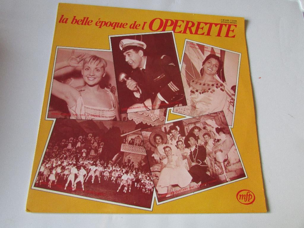 LA BELLE EPOQUE DE L' OPERETTE met Annie Cordie - Bouvil enz, Gebruikt, Opera of Operette, Ophalen of Verzenden, 12 inch