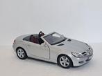 Mercedes Benz SLK Grijs 1/18 Maisto, Hobby en Vrije tijd, Modelauto's | 1:18, Ophalen of Verzenden, Gebruikt, Auto, Maisto