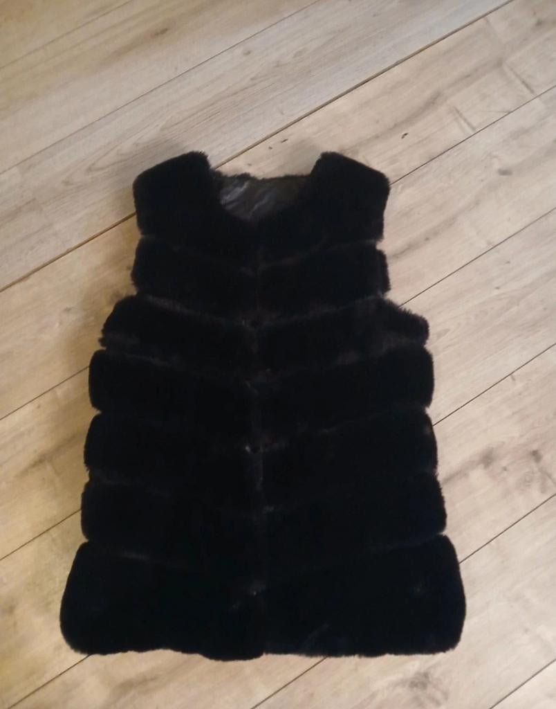 Stoffen bodywarmer, Zwart, Maat 42/44 (L), Ophalen of Verzenden, Onbekend