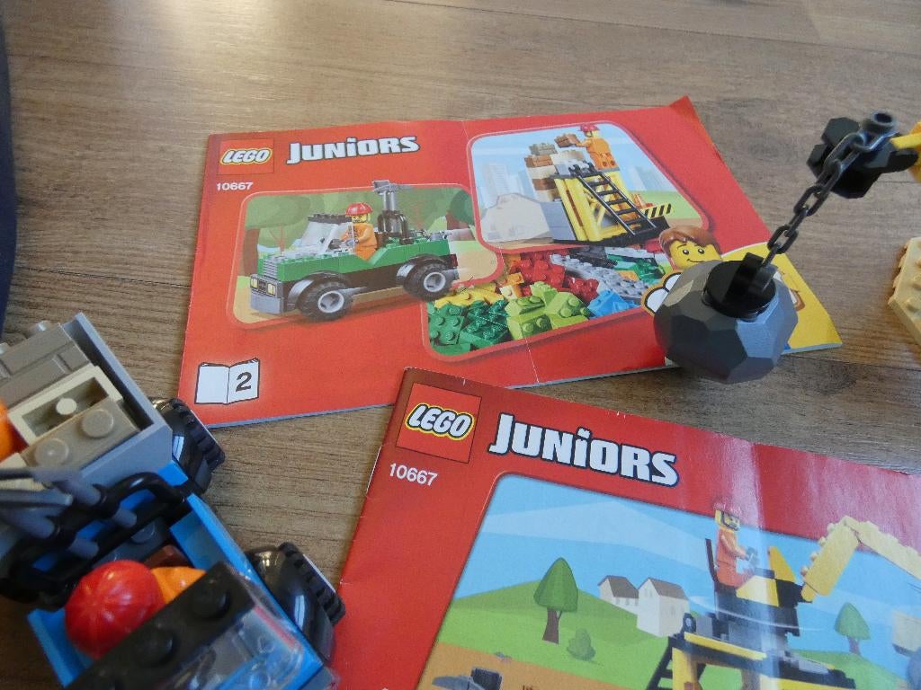 lego junior sets, Ophalen, Zo goed als nieuw, Lego