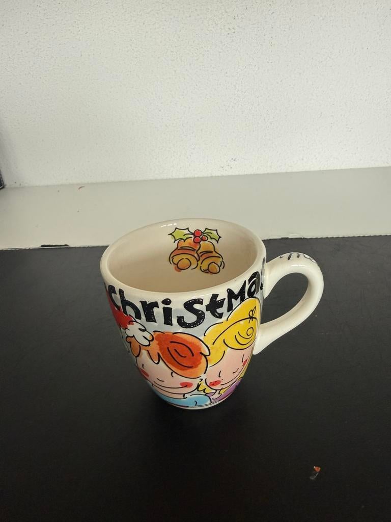 Kerst mok blond Amsterdam, Huis en Inrichting, Keuken | Servies, Blond Amsterdam, Ophalen of Verzenden, Zo goed als nieuw, Kop(pen) en/of Schotel(s)