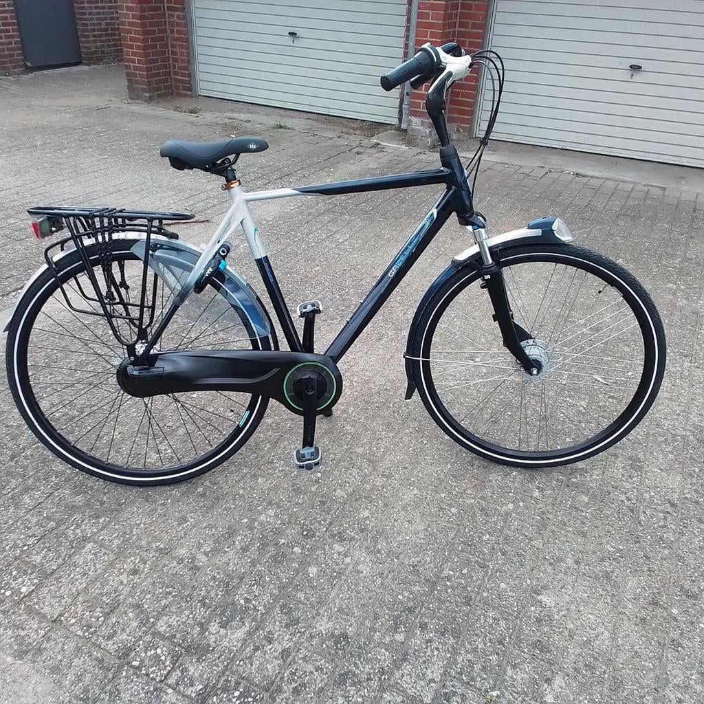 Zeer nette herenfiets gazelle eclipse, 28 inch, 57 tot 61 cm, Ophalen, Zo goed als nieuw, Gazelle