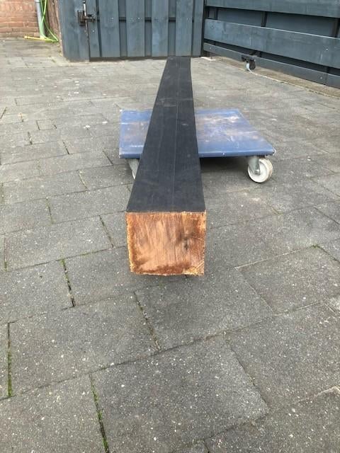 hard houten balk, Ophalen, Gebruikt, Hardhout, 250 cm of meer