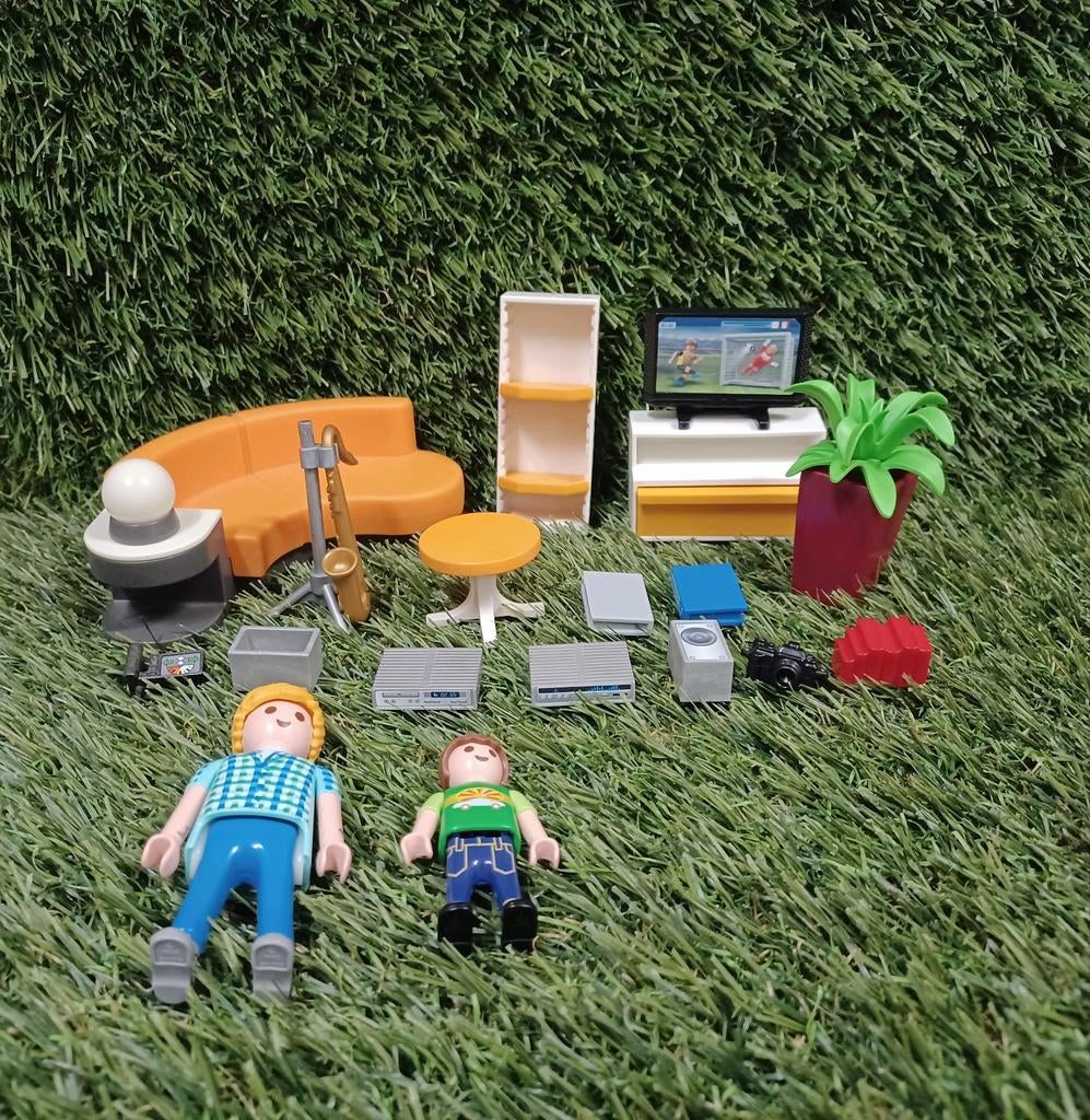 Playmobil Woonkamer Set, Ophalen of Verzenden, Zo goed als nieuw