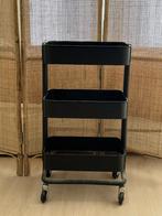 IKEA trolley, Huis en Inrichting, Keuken | Keukenelementen, Ophalen, Gebruikt, Zwart, 50 tot 100 cm