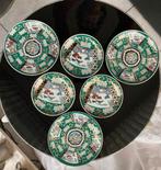 Japan Gold Imari | Handpainted  set 6 bordjes | verguld, Ophalen of Verzenden