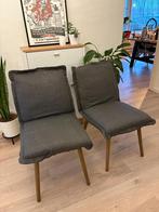 Stoel -2 pcs, Ophalen of Verzenden, Grijs